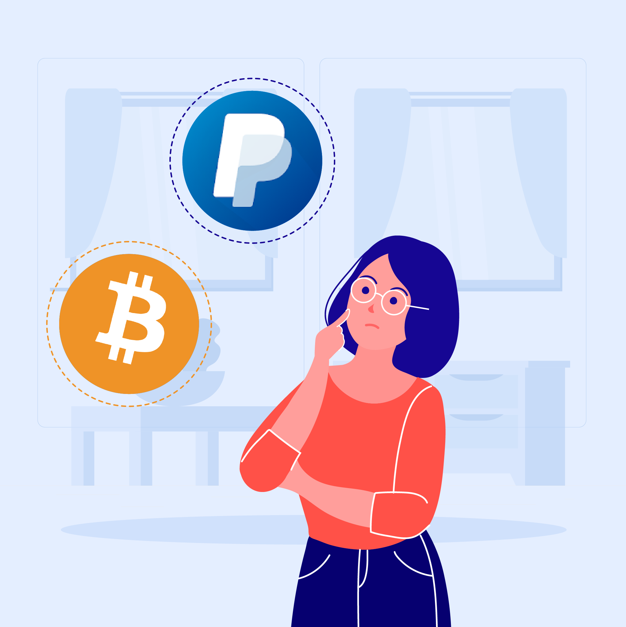 Bitcoin vs Paypal