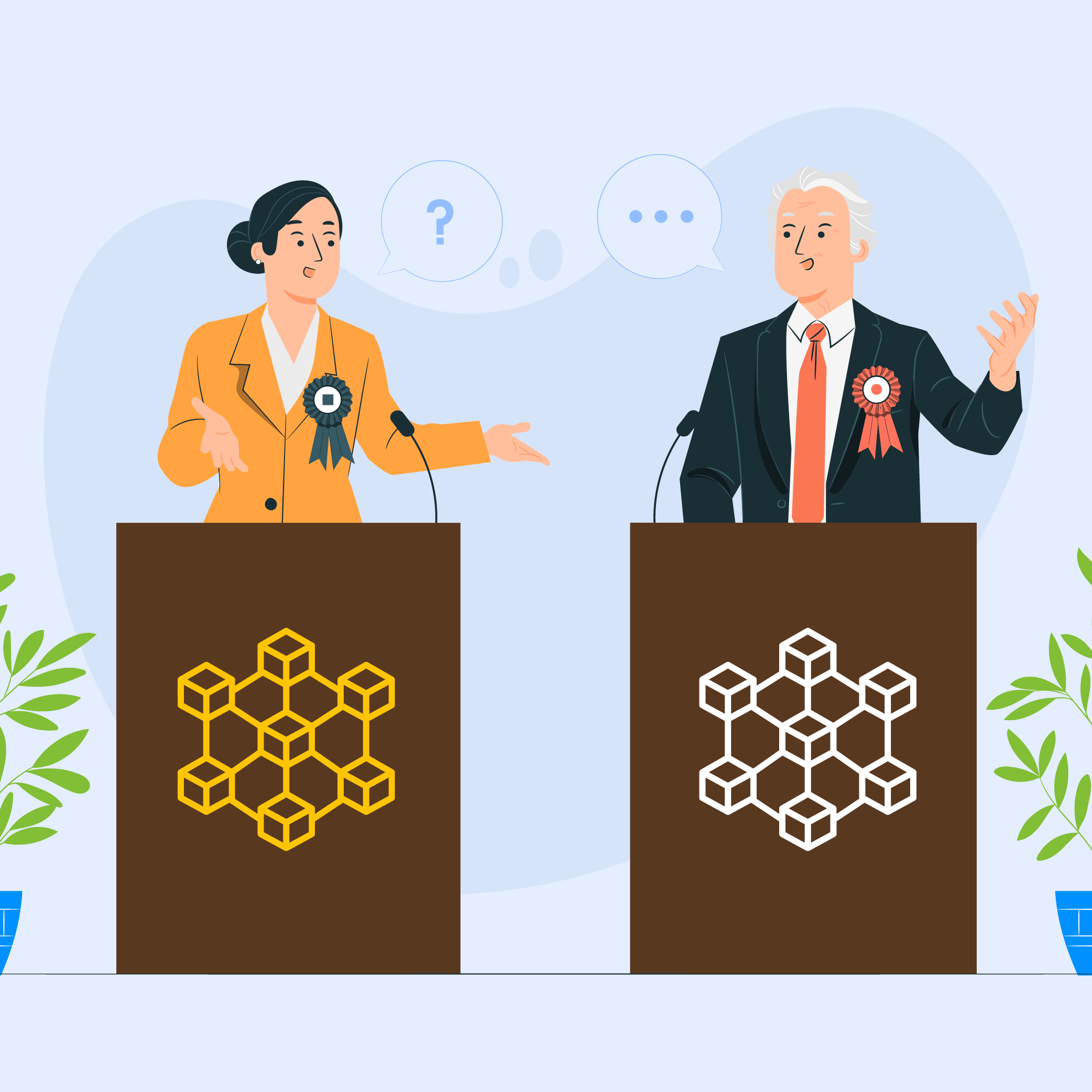 blockchain in politics