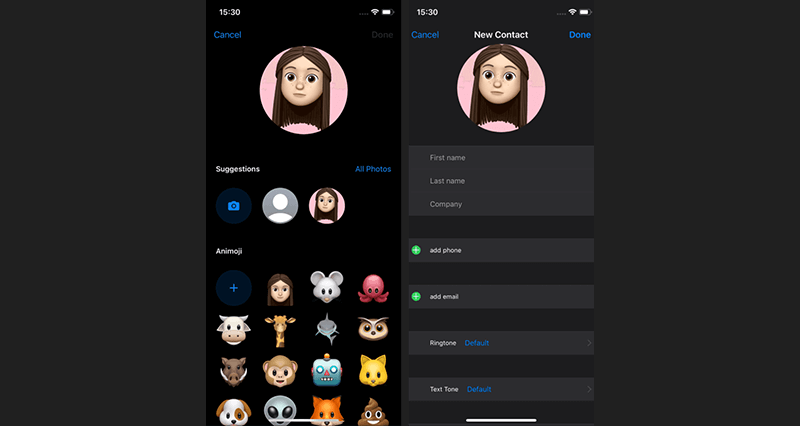 New Memoji and Animoji