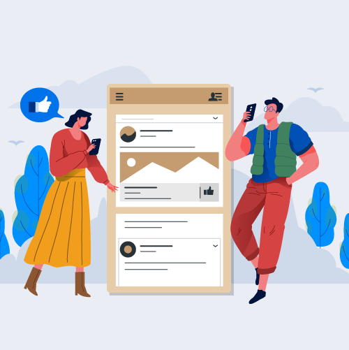 social media app development