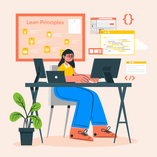 Lean Principles in Software Development Process