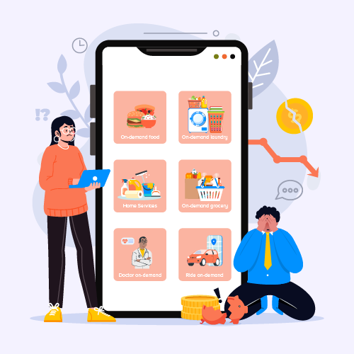 on demand services failure reasons