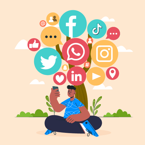 social media app development company