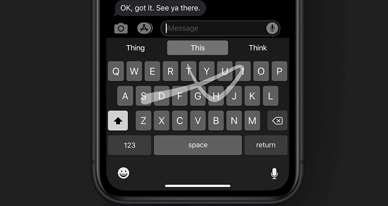Swipe Typing