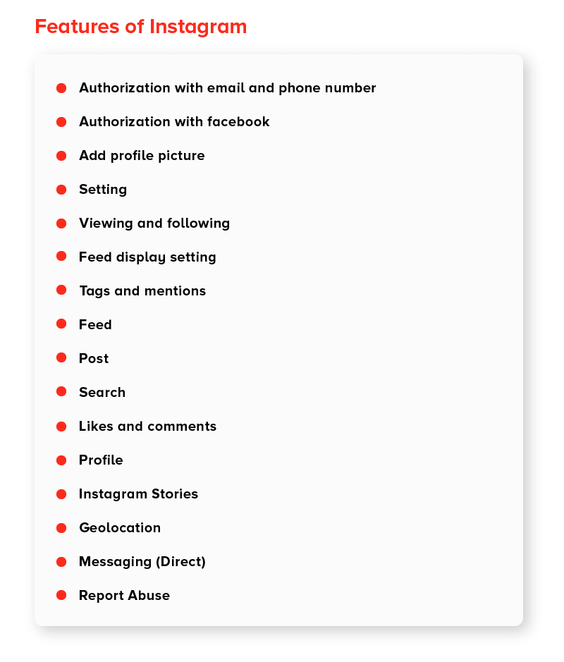 The Must-Have Features of Instagram Like App